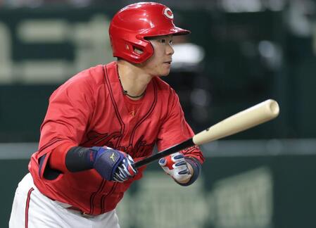 広島・坂倉が“いたくら打”　ウグイス嬢がまさかの呼び間違えで場内ざわつく