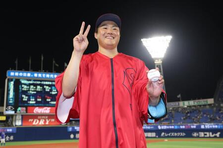 広島・高の天真爛漫なヒーローインタビューに谷繁元信氏が大笑い「狙い澄ましたって言ってましたよね?」