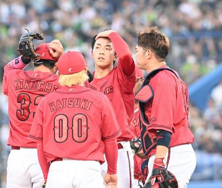 広島　常広がプロ入りワーストの５失点、四回で被安打１０