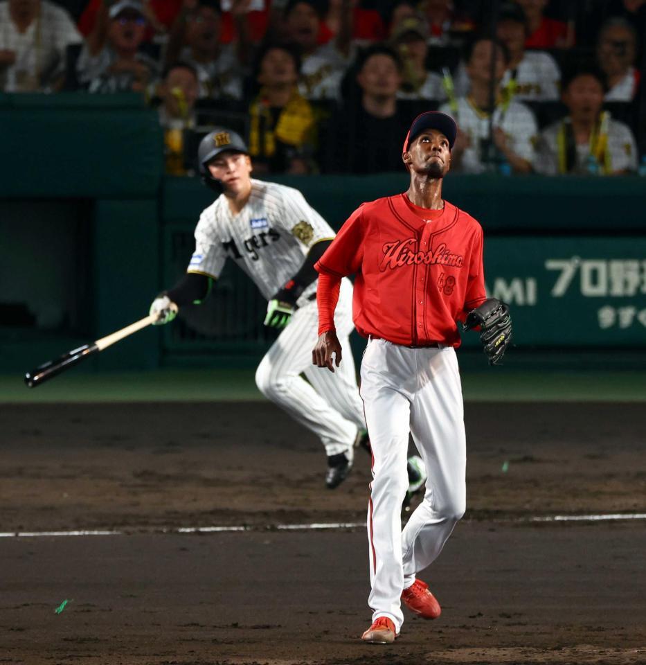 　２回、高寺に先制犠飛を許すアドゥワ