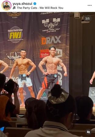 　正隨優弥氏インスタグラム（ｙｕｙａ．ｓｈｏｚｕｉ）より