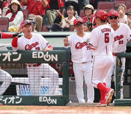 広島・新井監督　打撃好調の小園に「１球たりとも無駄にしない、そういう気迫が伝わってきます」【一問一答】