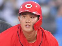 　広島在籍時の正隨優弥氏（２０２１年）