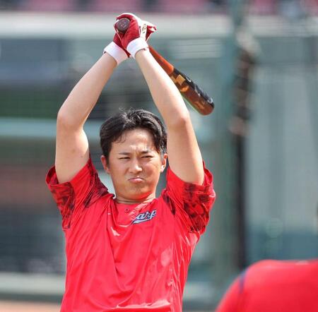 　プロ初アーチにも期待がかかる佐々木