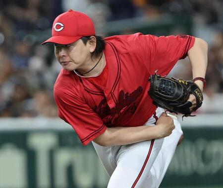 　巨人戦に先発した大瀬良