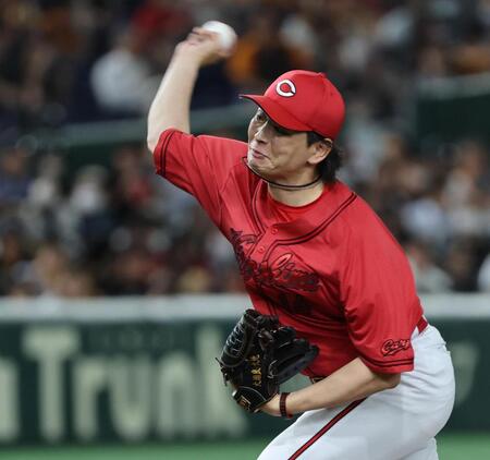 　巨人戦に先発した大瀬良