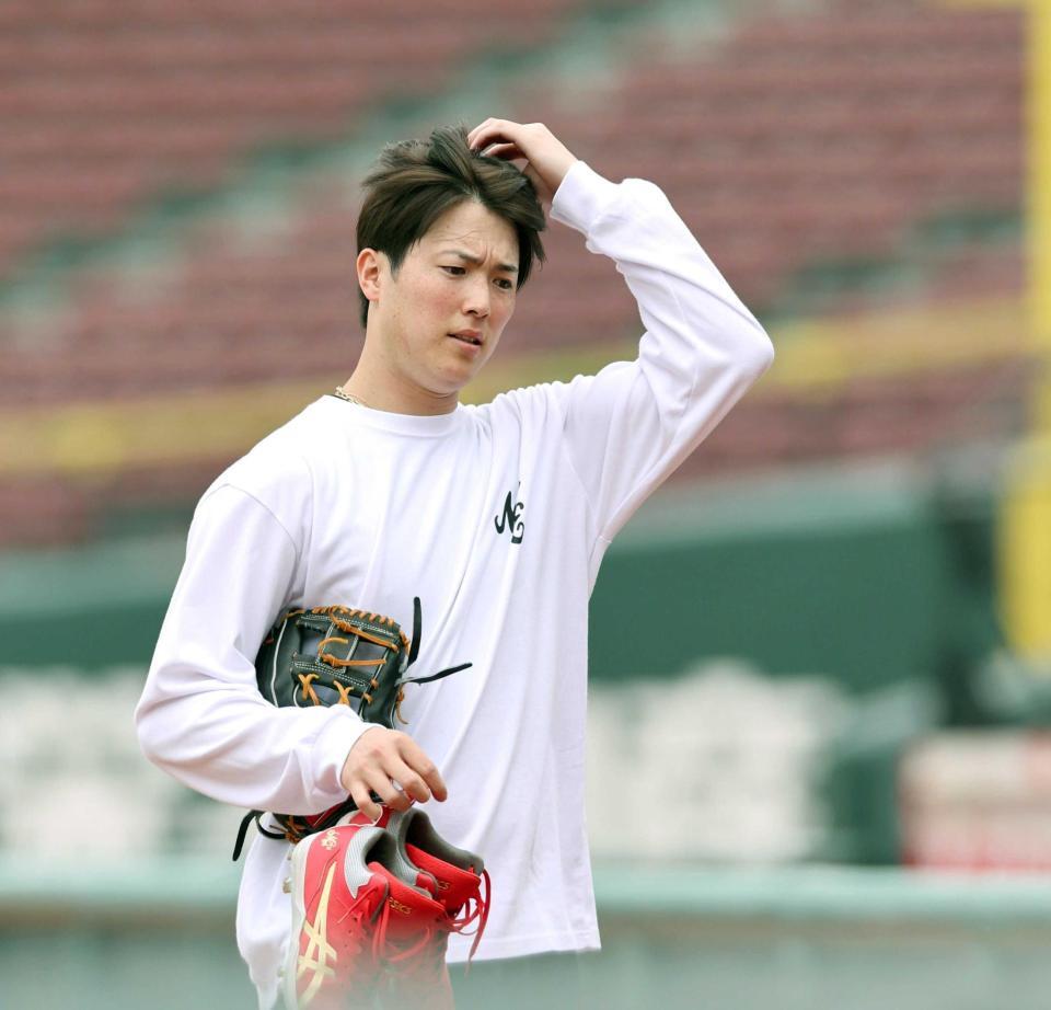 　今季中の登板がなくなった森下