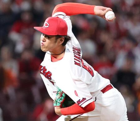 広島 NPB現役最長身の2m高卒新人・菊地ハルンが村上宗隆斬りの離れ業 鮮烈デビューから2戦連続零封