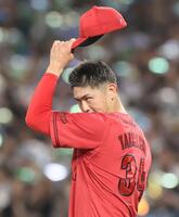 　４回、２点を失った高橋（撮影・石井剣太郎）