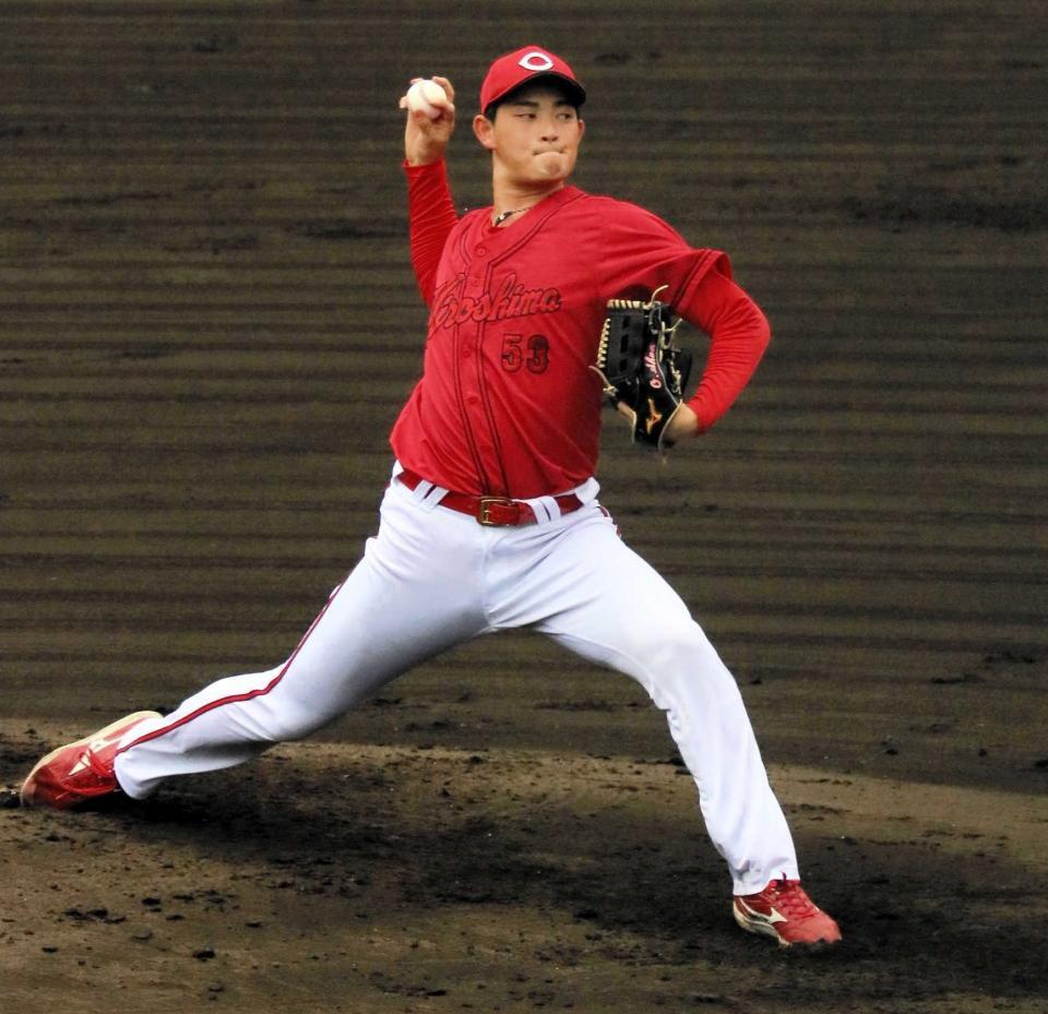 　先発で好投した岡本