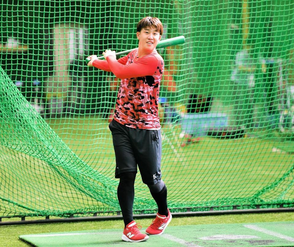 広島・小園 鈴木誠也と共闘熱望 侍WBCメンバー入り「つかみ