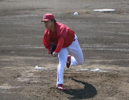 　先発し、６回１失点だった佐藤柳