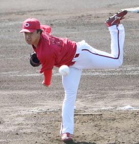 広島・佐藤柳「フォアボールが一番ダメ」反省　新井監督の前で６回１失点も４四球　将も「今のままじゃ厳しい」