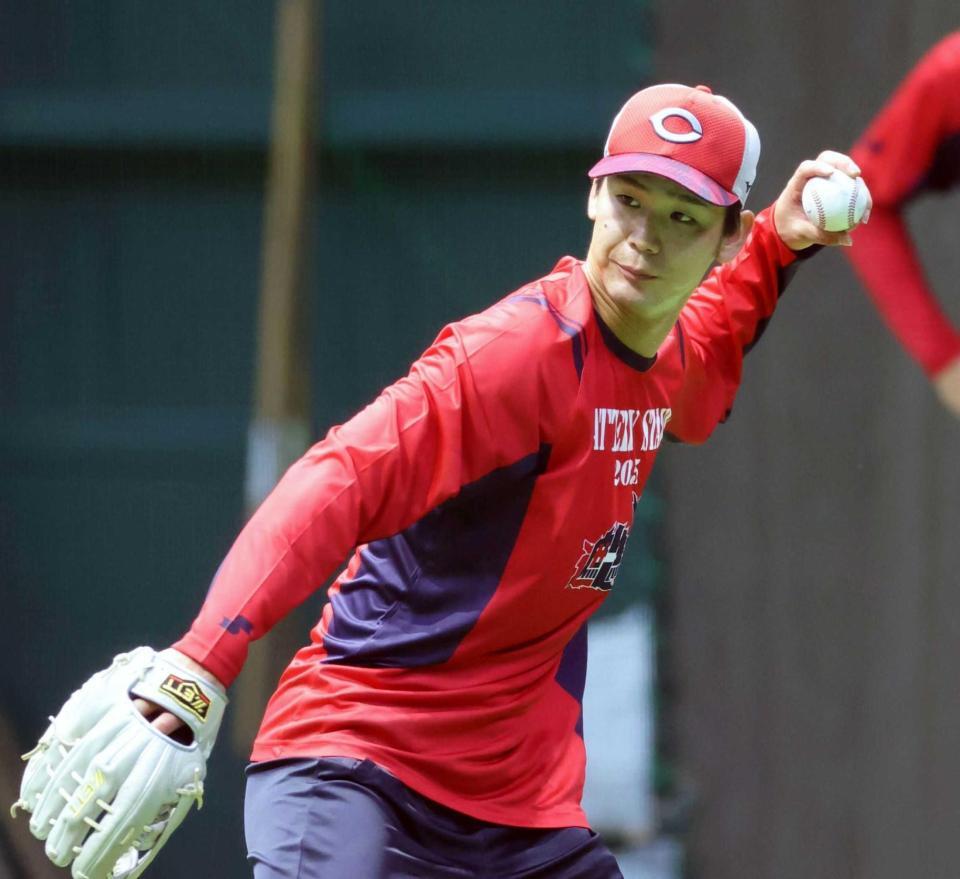 　“侍仕様”で調整する森浦