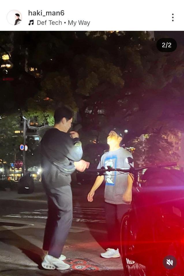 安部友裕氏のインスタグラム（＠ｈａｋｉ＿ｍａｎ６）から