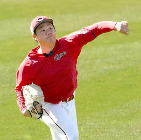 広島・高　先発ローテ獲りへ球速アップだ　ＭＡＸ１５１キロ更新へ「まだまだ伸びる。限界を目指したい」　勝負の３年目へ