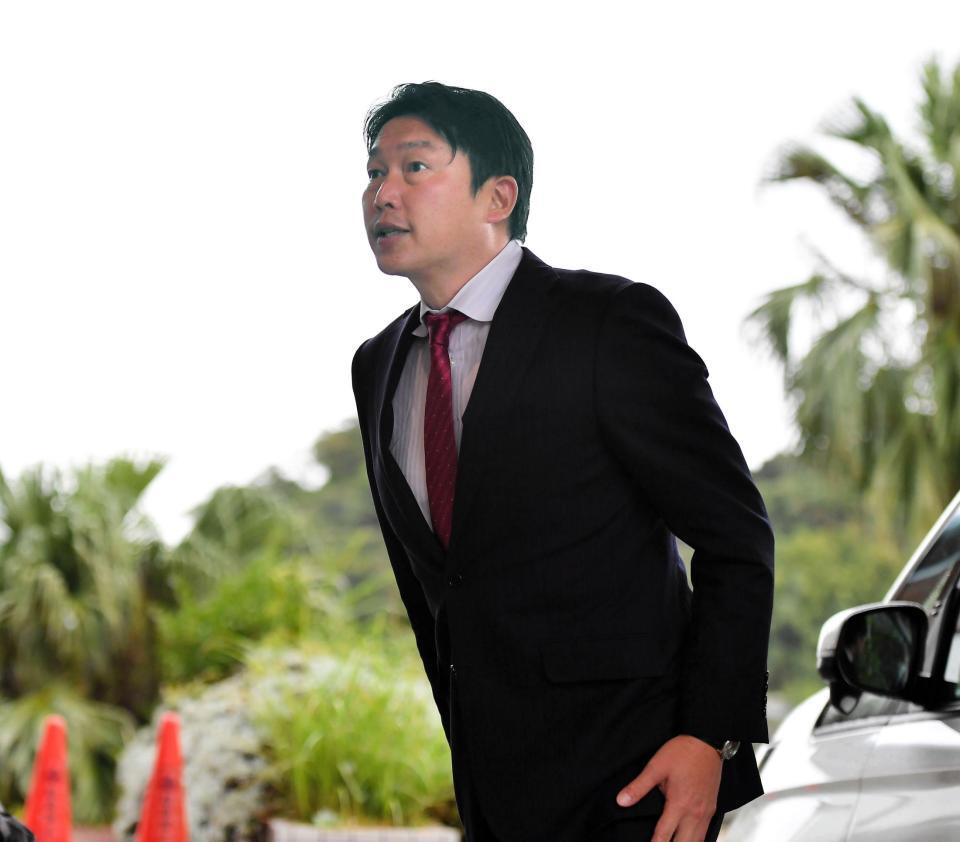 　日南入りした新井監督