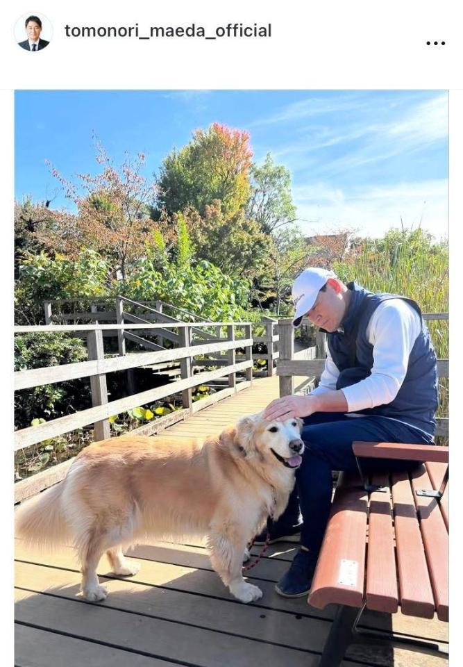 前田智徳氏のインスタグラム＠ｔｏｍｏｎｏｒｉ＿ｍａｅｄａ＿ｏｆｆｉｃｉａｌから