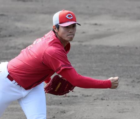 　２回無失点と好投した益田（撮影・市尻達拡）