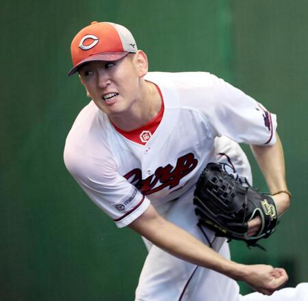 広島・遠藤　新球ツーシームと“ギャップ”投法で進化中　黒田球団アドバイザーから助言