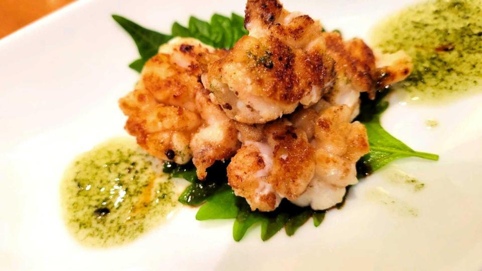 　白子のムニエル（店提供）