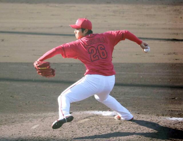 広島・益田 対外試合10戦0封 ツーシーム収穫！スライダーとの