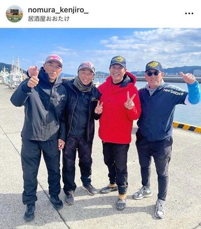 野村謙二郎氏のインスタグラム＠ｎｏｍｕｒａ＿ｋｅｎｊｉｒｏ＿から