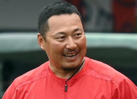 前広島の松山竜平 オイシックス新潟の選手兼打撃コーチに