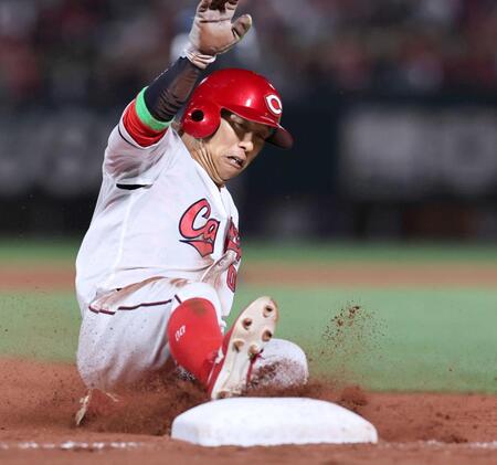 広島・羽月 ソフトバンク・周東から走攻守+心も盗む!合同自主トレで2年ぶり弟子入り 「僕が40盗塁したらチームが変わる」