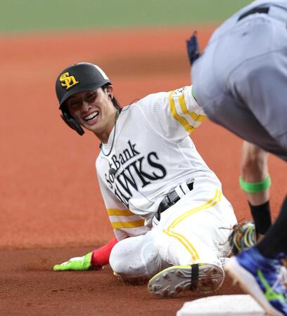 　ソフトバンク・周東