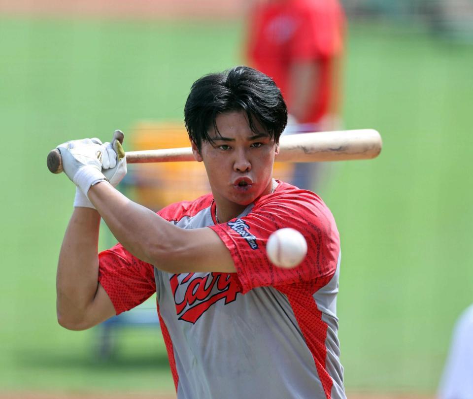 　オフの単独自主トレを決断した久保