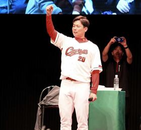 先発転向の広島・栗林　来季の誓いはバント成功率１００％　打席でも“失敗しない男”に