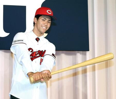 広島唯一の高卒入団ドラ6・西川 50m5秒9の快足生かしてG・G賞獲得へ ノック好き「毎日受ければ成長する自分が見える」