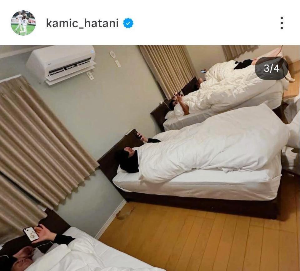 　上茶谷大河のインスタグラム（＠ｋａｍｉｃ＿ｈａｔａｎｉ）から