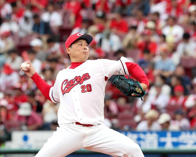 　来季から先発に転向する栗林