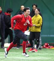 　シャトルランに臨む斉藤汰