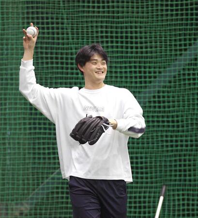 広島・岡本　カーブ解禁！緩急で「長いイニングを投げられるように」　先発転向でモデルチェンジ　スタミナ強化へ積極的に筋トレ