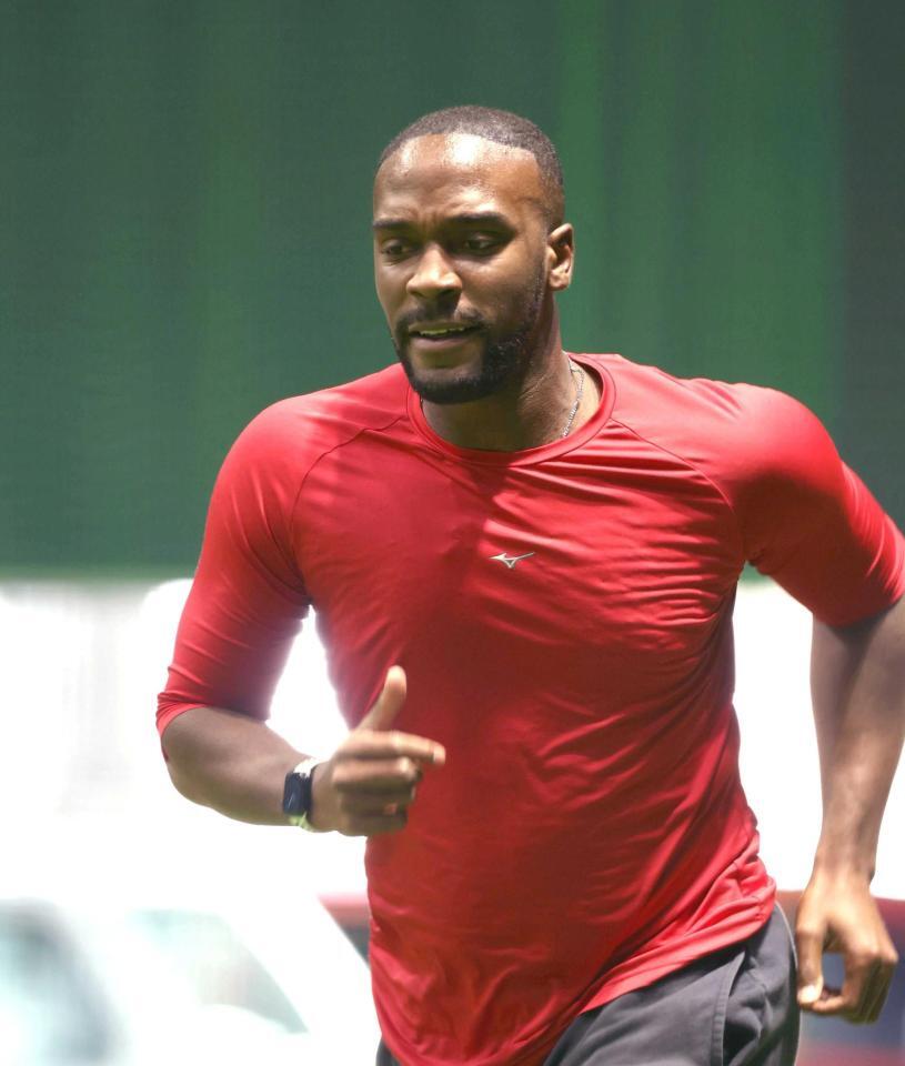 ダッシュするハーン（撮影・北村雅宏）