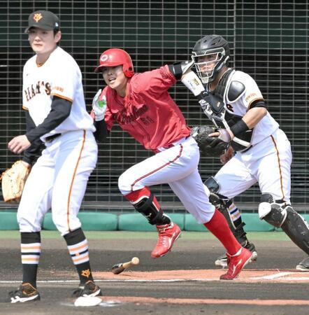 広島・平川蓮　ドラ１対決いきなり初安打→決勝打＆二盗「（緊張）あまりしない人なので」　新井監督も絶賛