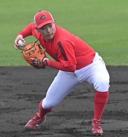 広島ドラ３・勝田　ラストアピール宣言　直近３試合で２安打　課題直球対策に脱力「力を抜けば対応できるのかな」