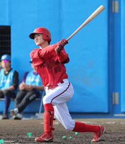 新井監督が伏兵の一発に驚き「びっくりしたよ」現ドラ加入の辰見が２ラン　ＯＰ戦今年初勝利