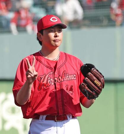広島の開幕ローテ候補２人が好投　ターノックは最速１５５キロで４回４安打１失点　大瀬良は３回３安打無失点