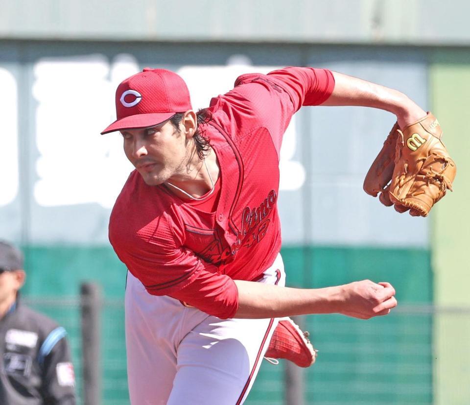 先発し、力投するターノック（撮影・北村雅宏）