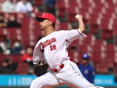 先発し力投する森（撮影・北村雅宏）