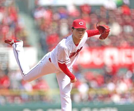 先発し力投する赤木（撮影・北村雅宏）