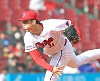 １回を無失点に抑えた斉藤汰（撮影・北村雅宏）