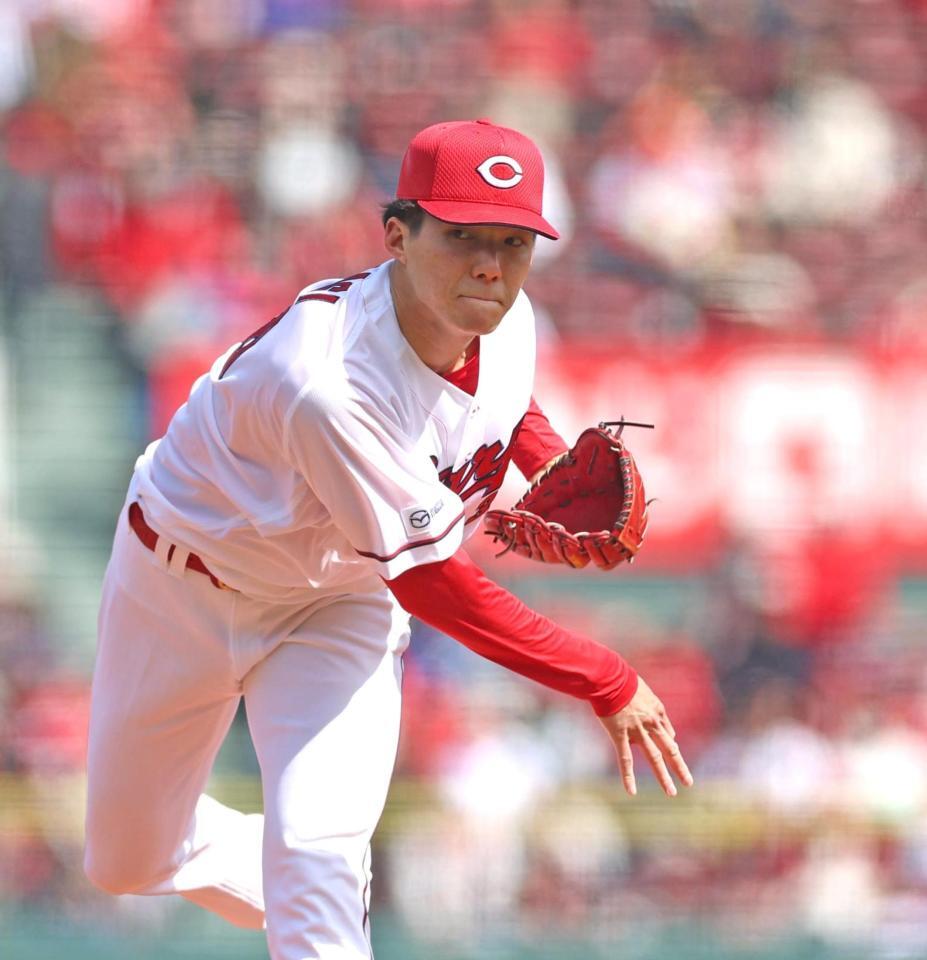 先発し力投する赤木（撮影・北村雅宏）