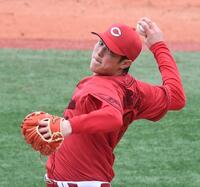 先発し、４回３失点だった森下（撮影・園田高夫）