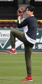 広島・大瀬良　早期復帰目指す「気をつけながら急いで」リハビリ　筋損傷の右ふくらはぎは古傷