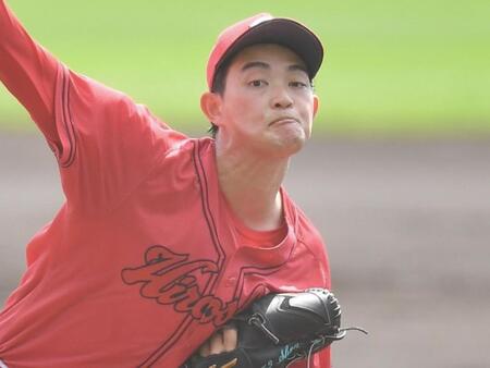 広島・岡本の投球が名幸球審の顔面直撃するアクシデント　捕手も取れず　治療で退くも、グラウンドに戻りスタンドからは拍手